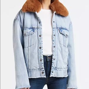 Levi’s oversized Sherpa trucker jacket